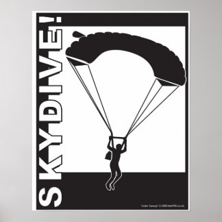 Sous la canopée SkyDive ! Affiche