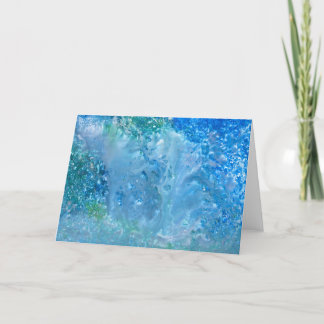 Sous la carte de voeux de mer par Iris Grace