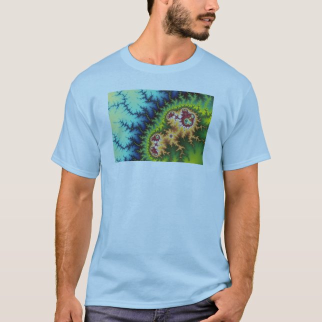 Sous la forêt - T-shirt fracturé (Devant)