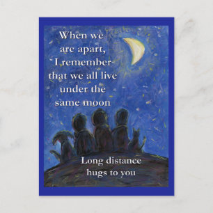 Sous la même carte postale Moon Art