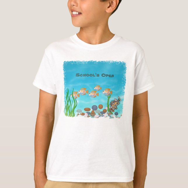 Sous la mer badine le T-shirt (Devant)