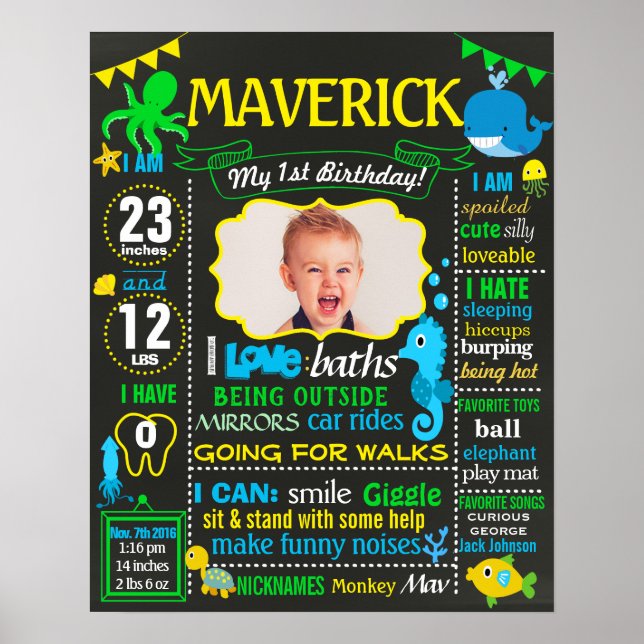 Sous la mer panneau de tableau de bord de premier  (Devant)