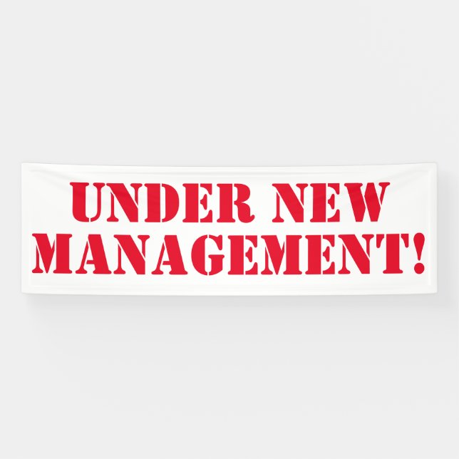 Sous la nouvelle bannière de gestion (Horizontal)