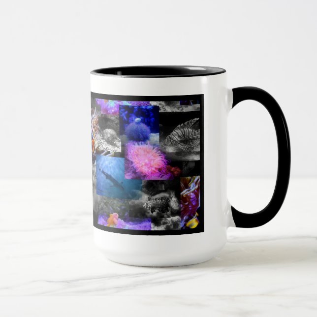 Sous la tasse chaude de boisson de mer (Droite)