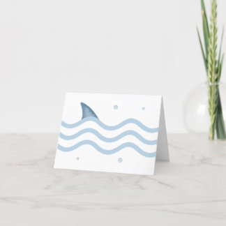 Sous le Carte de remerciements du Baby shower des 