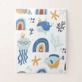 Sous Le Puzzle De La Mer