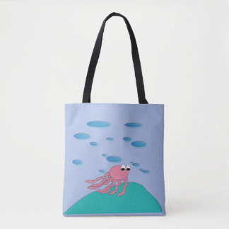 Sous le sac fourre-tout à mer