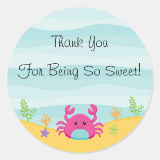 Sous le Sticker Merci de mer