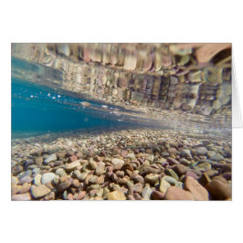 Sous l'eau au lac McDonald