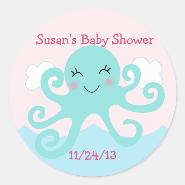 Sous les Créatures de Mer / Stickers / Cupcake Top (Devant)