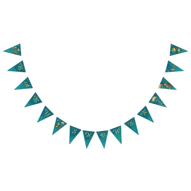 Sous les drapeaux du Baby shower marin (Tout)
