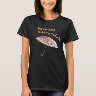Sous mon T-shirt parapluie