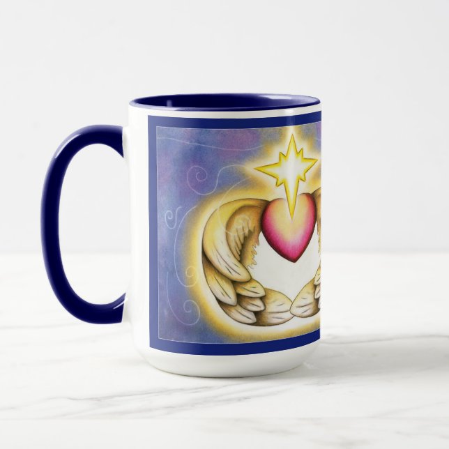 Sous ses ailes 15oz Mug (Gauche)