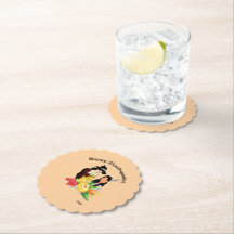 Sous-verre en papier : Action de grâce