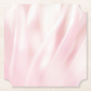 Sous-verre en papier rose brossé
