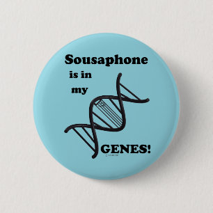 Sousaphon ist in meinen Genen Button