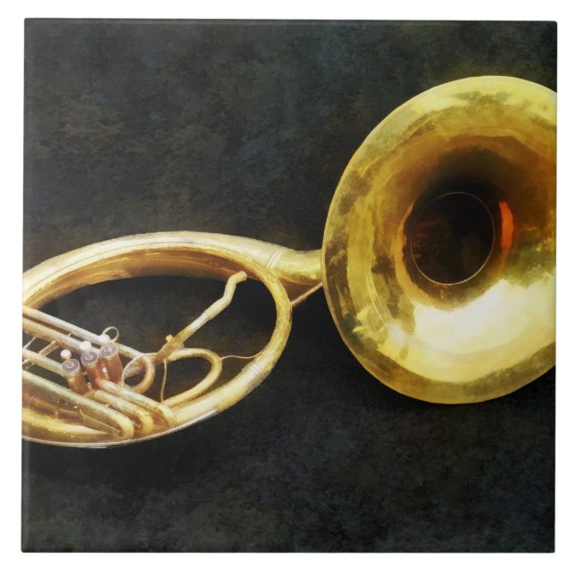 Sousaphon Still Life Fliese (Vorderseite)