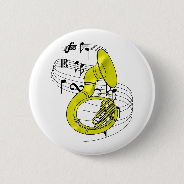 Sousaphone Button (Vorderseite)
