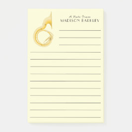 Sousaphone Marching Band Music Teacher Musiker Post-it Klebezettel