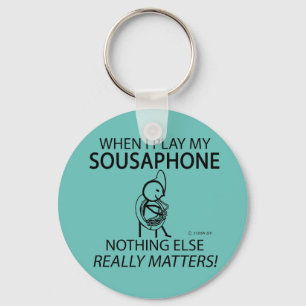 Sousaphone Nichts anderes zählt Schlüsselanhänger