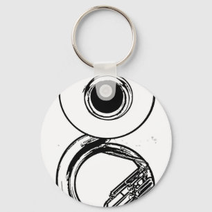 Sousaphone-Schlüsselanhänger Schlüsselanhänger