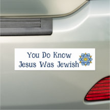 Soutenez Israël Jésus Était Juif Sticker