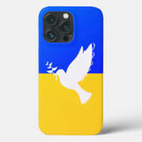 Soutenez l'Ukraine coque iphone Peace Dove - Liber