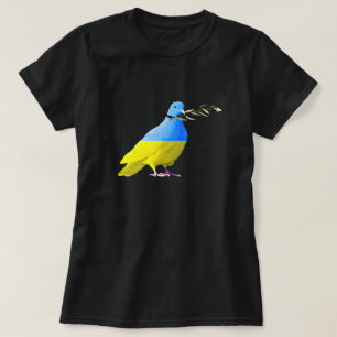 Soutenez l'Ukraine T-shirt drapeau ukrainien colom