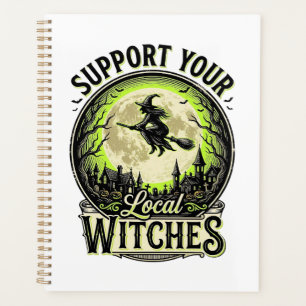 Soutenez Vos Sorcières Locales Design Halloween Vi