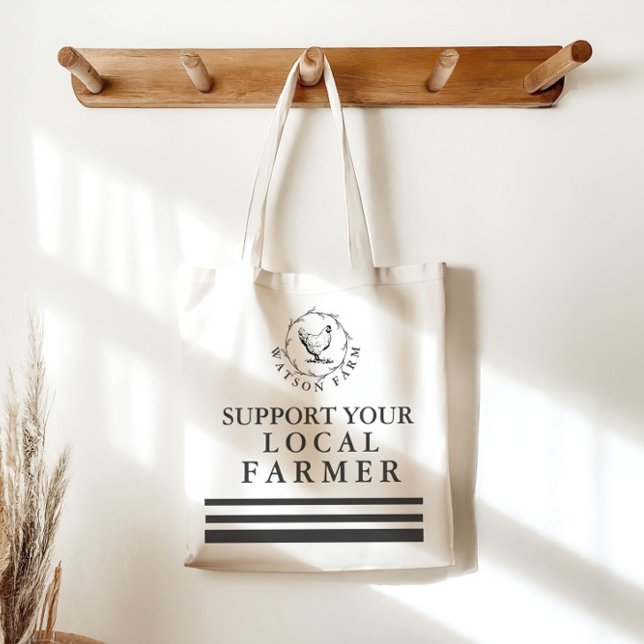 Soutenez votre Sac fourre-tout agricole local pers (Créateur téléchargé)