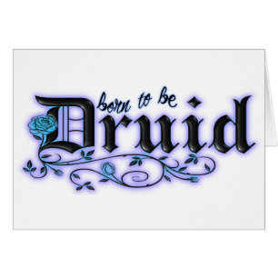 Soutenu pour être druide