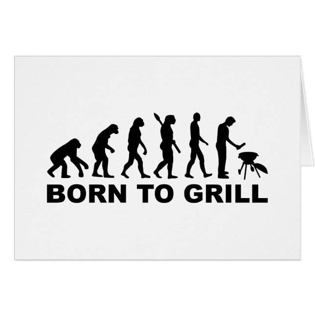 Soutenu pour griller l'évolution (Devant horizontal)
