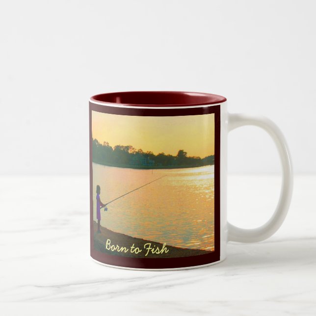 Soutenu pour pêcher la tasse (Droit)