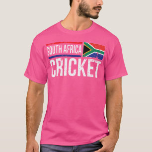 South Africa Cricket Flag Jersey Match Tournament T-Shirt