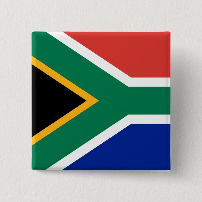 South Africa Flag Button (Vorderseite)
