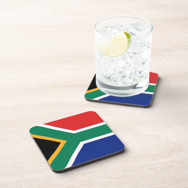 South Africa Flag Coaster Getränkeuntersetzer (Rechte Seite)