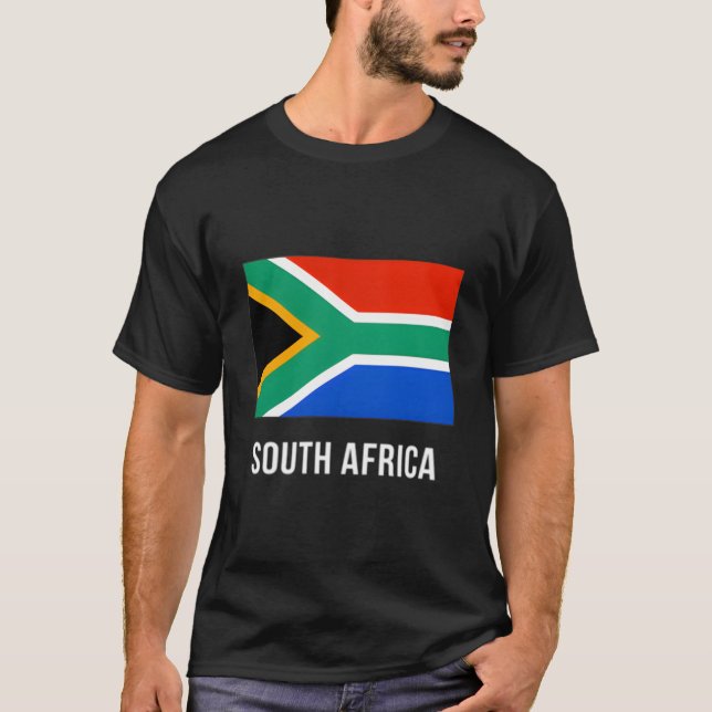 South Africa Flag South African T-Shirt (Vorderseite)