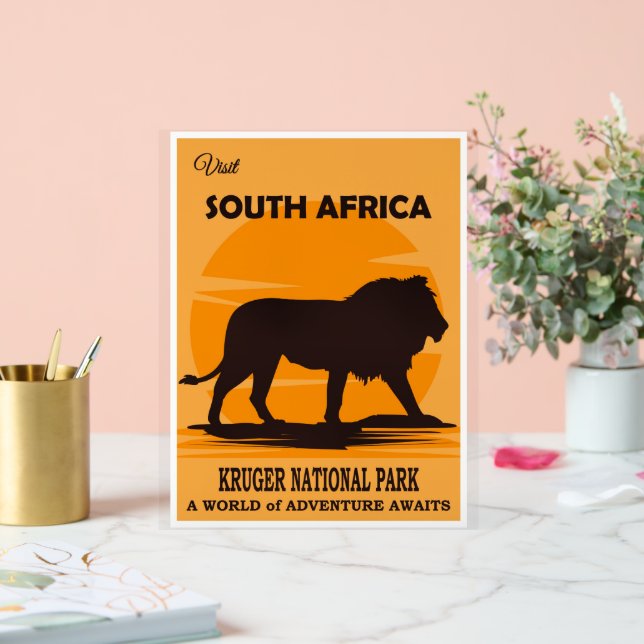 South Africa Travel Poster (Mariage)