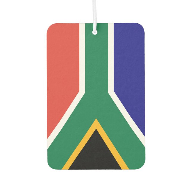 South African Flag Autolufterfrischer (Vorderseite)