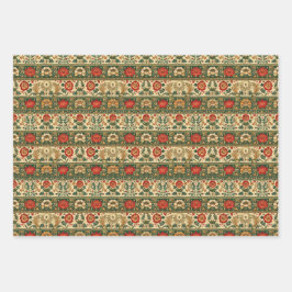 South Asian Print Geschenkpapier Set