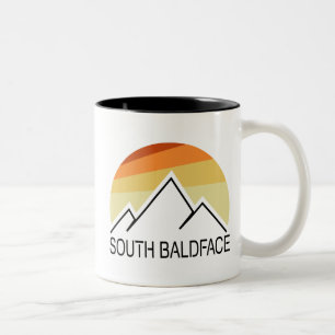 South Baldface New Hampshire Retro Zweifarbige Tasse