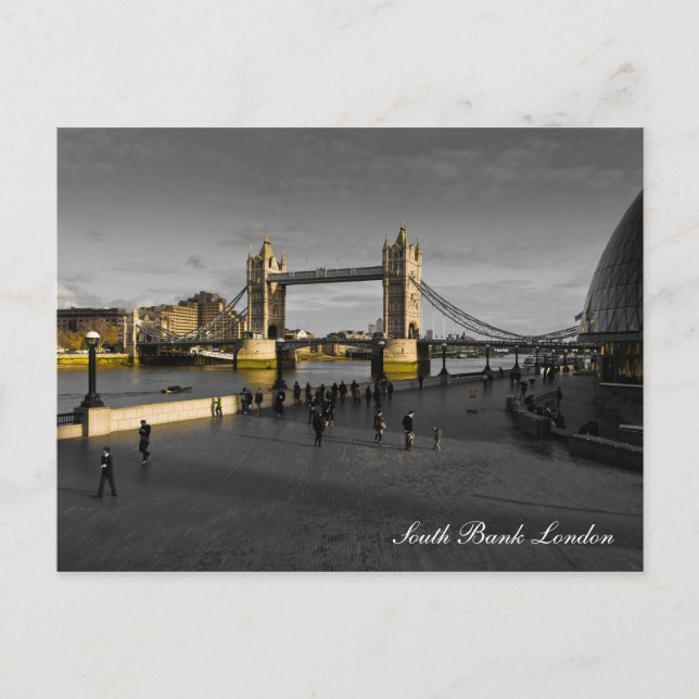 South Bank London Postkarte (Vorderseite)