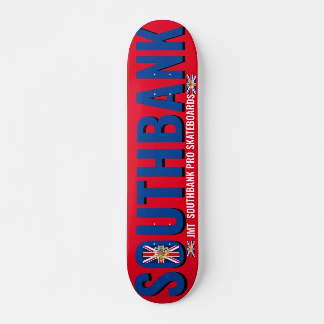 SOUTH BANK  UK JMT 7 3/4" Skateboard Deck (Vorne)