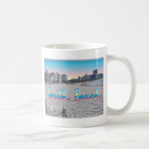 South Beach, FL City View Kaffeetasse