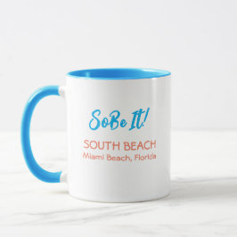 South Beach Miami Beach Floride Café Mug