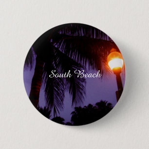 South Beach Miami Button