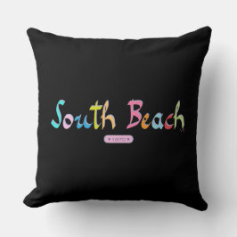 South Beach, Miami FL Kissen