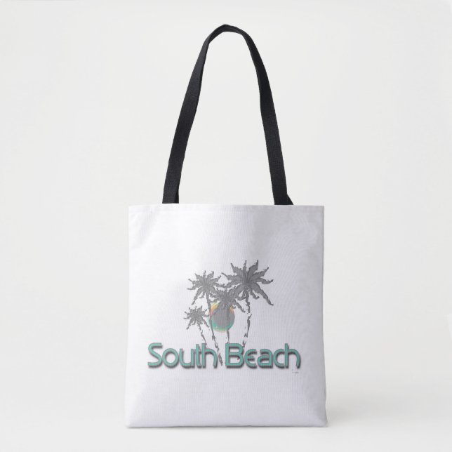 South Beach Miami, FL, Tropical, Cool Tasche (Vorderseite)