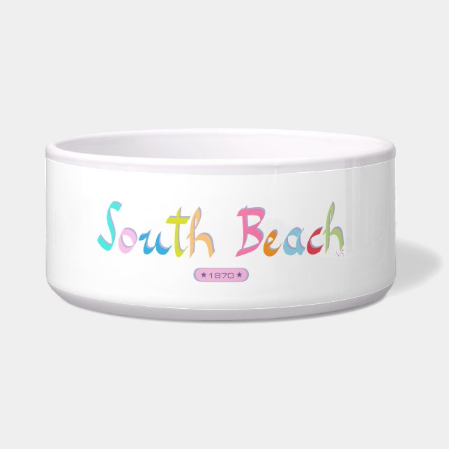 South Beach, Miami, Florida Napf (Vorderseite)