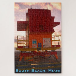 South Beach, Miami Lifeguard Stand (Ocean Rescue)